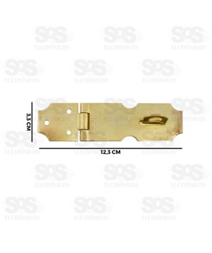 Fecho Porta Cadeado de Ferro 90291