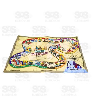 Jogo Mundo Imobiliário Países Mini Toys 6480