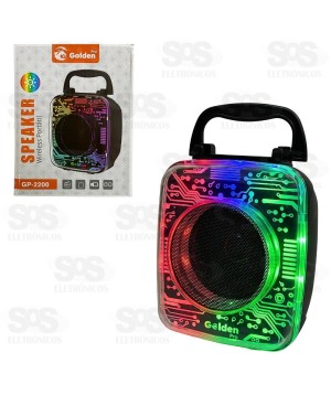 Caixa De Som 5W Com Suporte De Celular GP-2200