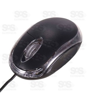 Mouse Óptico 1600 DPI Com Fio USB 3.0 Altomex A-153