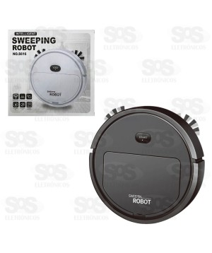 Robô Aspirador de Pó Recarregável Sweepin Robot S616