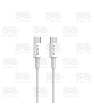 Cabo De Dados Type C 60W 2 Metros Kaidi KD-04C