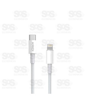 Cabo de Dados Type C Para Iphone 2 Metros KD-04A
