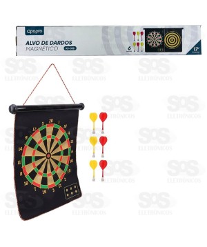Alvo Lança Dardos Magnético 2 em 1 AD-058
