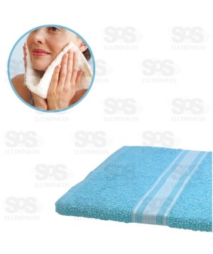 Toalha de Rosto 40 x 60cm Cores e Estampas Variadas Palma Luzani