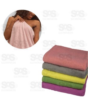 Toalha de Banho Luxo 70 x 140cm Cores e Estampas Variadas Palma Luzani