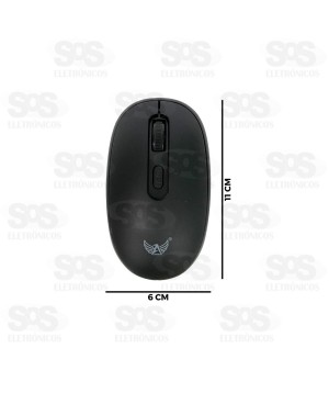 Kit Teclado e Mouse Sem Fio Altomex AL-9509