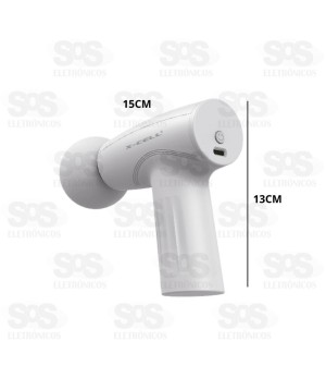 Massageador Pistola Muscular Recarregável  X-Cell XC-MP-03