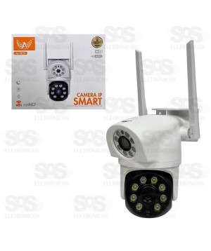 Câmera Dupla de Segurança Inteligente Wi-Fi Altomex AL-S820