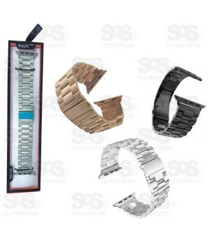 Pulseira Relógio 42/44/45/49 mm-Aço Inoxidável Basik WU-260