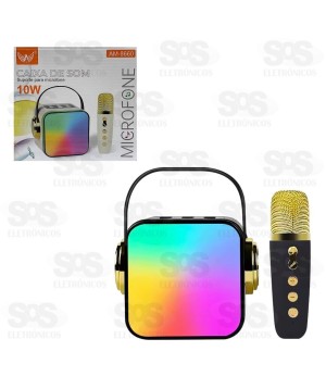 Caixa De Som 10W Com Microfone Altomex AM-8660