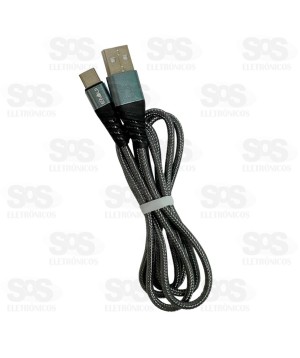 Cabo De Dados Tubo Type C 1 Metro Inova 11077