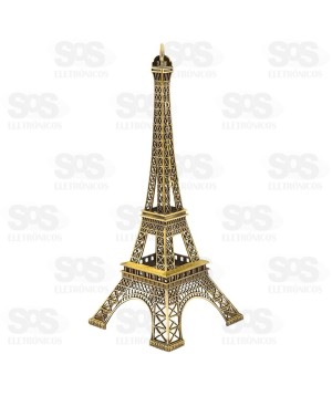 Enfeite em Metal Torre Eiffel 40cm 1350