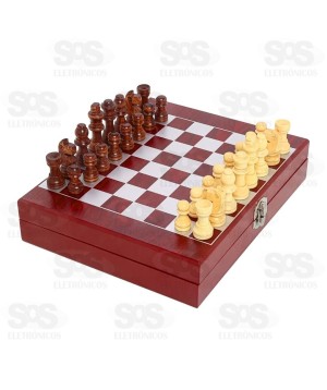 Kit Vinho Com Jogo de Xadrez 1888