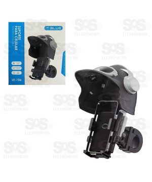 Suporte de Celular Para Moto e Bike Capacete It-Blue LE-106