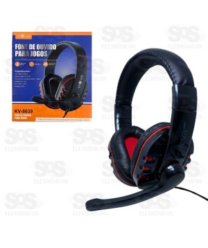 Fone Gamer Com Microfone Inova KV-8639