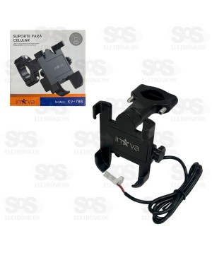 Suporte De Celular Com Carregador USB Inova KV-788