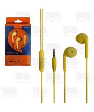 Fone De Ouvido Estéreo Com Microfone Inova KV-229