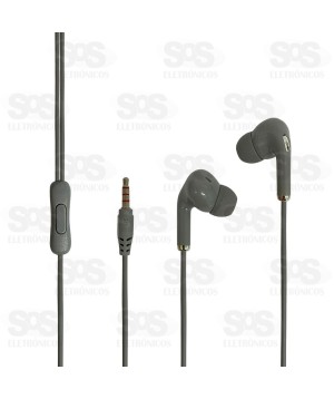 Fone De Ouvido Estéreo Com Microfone Inova KV-254