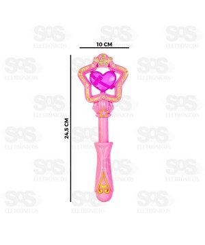 Varinha Encantada Com Brilho Labial Polibrinq MK31