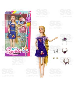 Boneca Fashion Articulada Com Acessórios Pica Pau PI4490