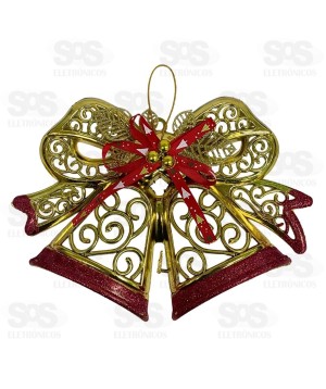 Enfeite Sinos De Natal Hai Brasil SIN001