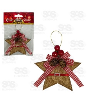 Enfeite Natalino Estrela ENF1047