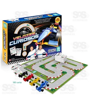 Jogo Velozes e Curiosos Nig Brinquedos 1185