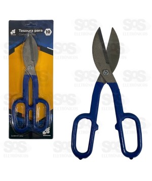 Tesoura Para Cortar Chapa 10 Polegadas Barcelona BAR-333001-4