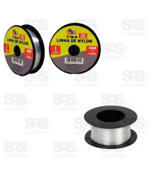 Linha de Nylon 0,2X100 Metros FBG-3279