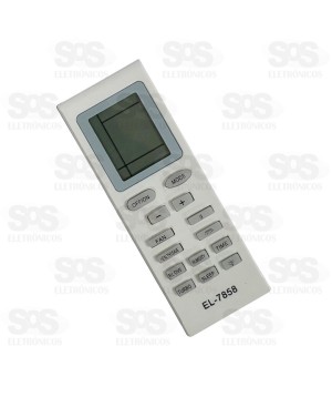 Controle Remoto Para Ar Condicionado Eletromex EL-7858