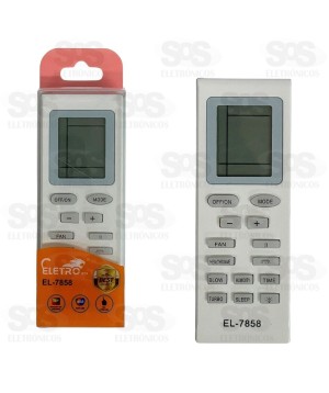 Controle Remoto Para Ar Condicionado Eletromex EL-7858