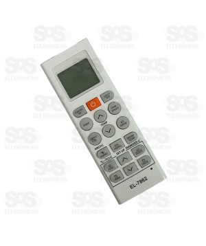 Controle Remoto Para Ar Condicionado Eletromex EL-7862
