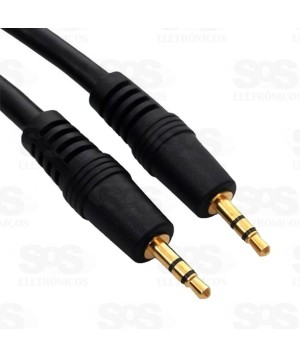 Cabo P2 Stereo 3 Metros XC-P2-P2-3M