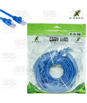 Cabo De Rede (LAN) 30 Metros xcell xc-cr-30m