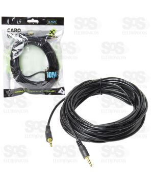 Cabo P2 Stereo 10 Metros X-cell xc-p2xp2