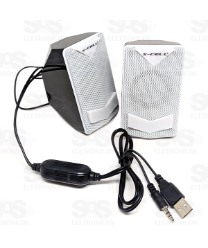 Caixa de Som Multimídia 6W XC-CM-08