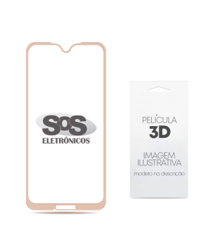 Película 3D Dourada Samsung J5 Pro