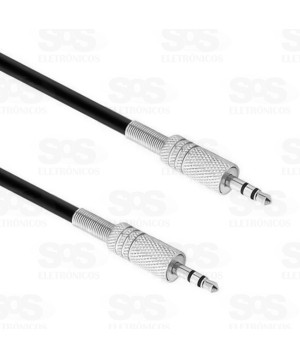 Cabo Auxiliar P2 x P2 5 Metros Xtrad XT-2007