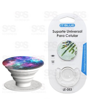 Suporte Popsocket Para Celular Estampas Sortidas IT-Blue LE-3703