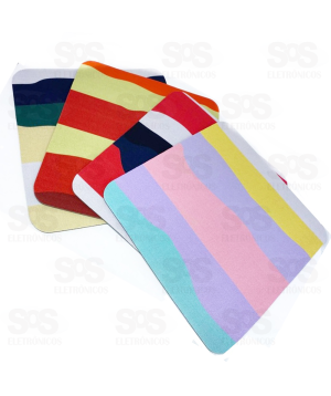 Mouse Pad Desenhos Abstrato 20x22cm