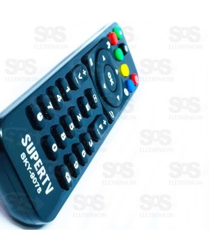 Controle Remoto SuperTV Black e Blue sky-9078