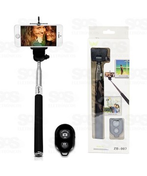 Bastão De Selfie Com Controle Remoto