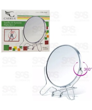 Espelho de Aumento Dupla Face 5 Polegadas Caerus CRS-3010