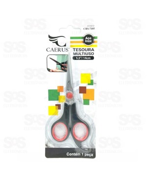 Tesoura Multiuso Aço Inox 5.5/14cm Caerus CRS-7105