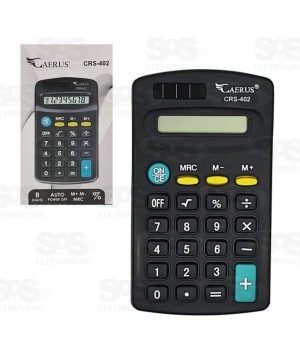Calculadora De Bolso 8 Digitos Caerus crs-402