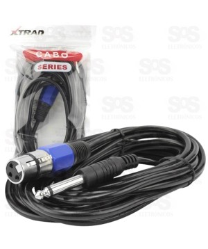 Cabo P10 x Canon 4,50 Metros Xtrad xt-5326