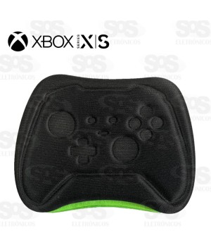 Case Estojo de Controle Xbox Serie X|S Zíper Verde