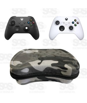 Case Estojo de Controle Xbox Serie X|S Camuflada