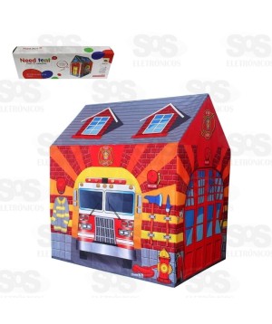 Barraca Infantil Bombeiro Toy King AB3118
